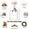 5-Pack 26” Wreath Storage Bags – 95L Large Capacity Garment & Holiday Decoration Organizer for Wreaths, Bedding, Pillows, Clothes, and Seasonal Storage